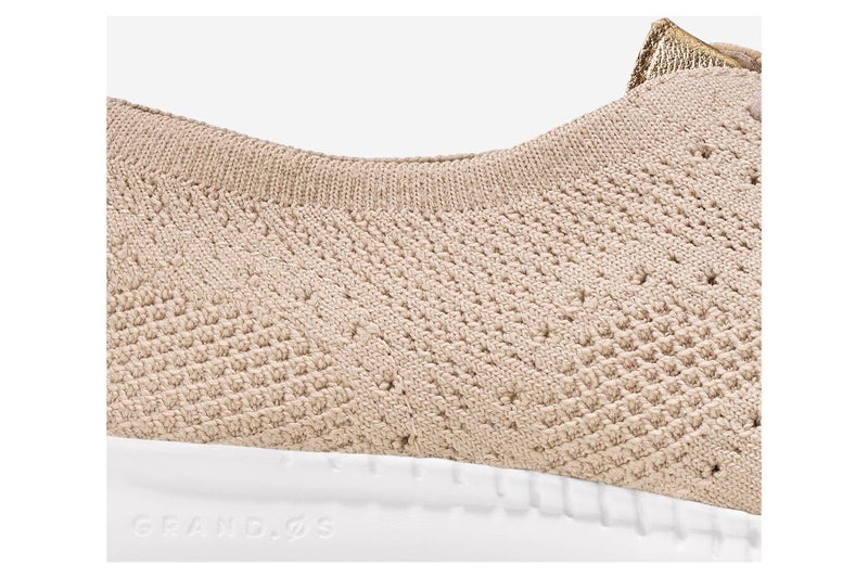 Cole Haan Women's 2.Zerogrand Stitchlite Shoe, rye Knit/Optic White, 7.5 B US - Image 2